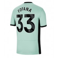 Chelsea Wesley Fofana #33 Tretí futbalový dres 2023-24 Krátky Rukáv